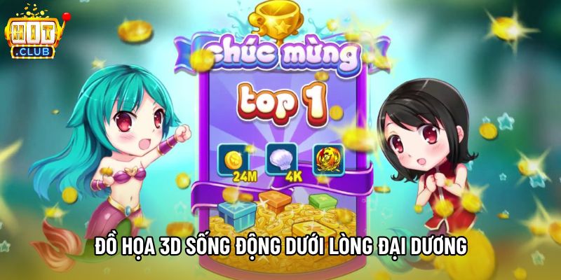 Đồ họa 3D sống động dưới lòng đại dương Đồ họa 3D sống động dưới lòng đại dương