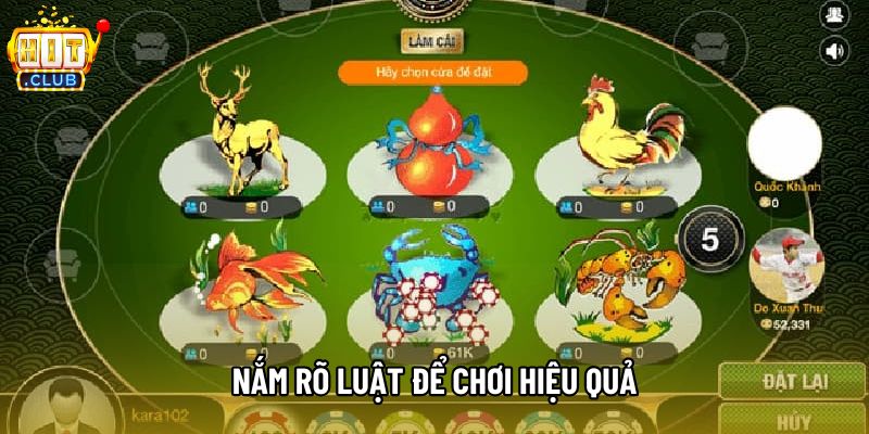 Nắm rõ luật để chơi hiệu quả